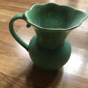 Vintage Green Pitcher